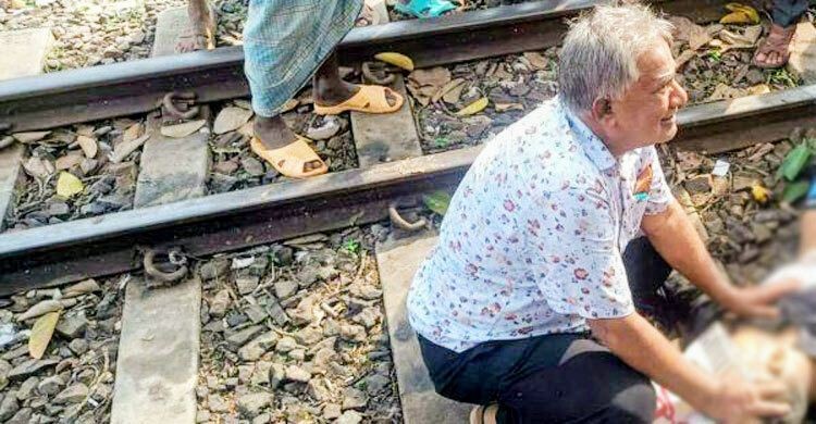 নাটোরে ট্রেনে উঠতে গিয়ে বাবার সামনে  বিশ্ববিদ্যালয় ছাত্রের মৃত্যু