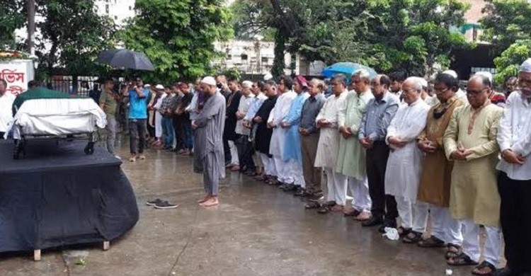 জাতীয় প্রেসক্লাবে তোয়াব খানের জানাজা অনুষ্ঠিত