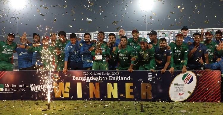 ইংল্যান্ডকে হোয়াইটওয়াশ করলো বাংলাদেশ
