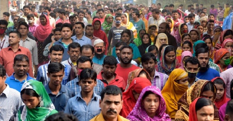 চূড়ান্ত হিসাবে দেশের জনসংখ্যা ১৬ কোটি ৯৮ লাখ