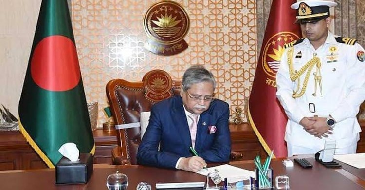 রাষ্ট্রপতি মো. সাহাবুদ্দিনকে বিভিন্ন দেশের রাষ্ট্রপ্রধানের অভিনন্দন