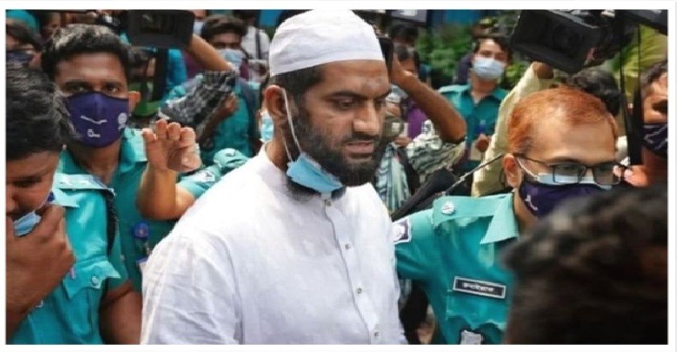 নারায়ণগঞ্জ আদালতে আসামী মামুনুল হক