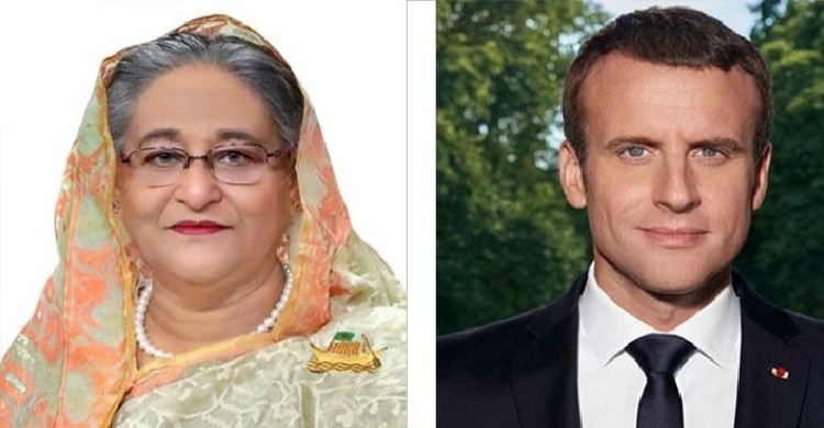 প্রধানমন্ত্রীর সঙ্গে বৈঠকে প্রেসিডেন্ট ম্যাক্রোঁ