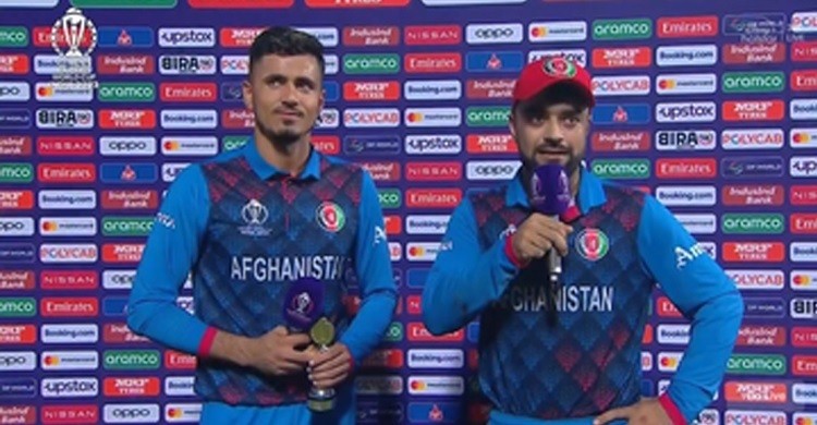 ভূমিকম্পে ক্ষতিগ্রস্তদের ম্যাচসেরার পুরস্কার উৎসর্গ করলেন মুজিব