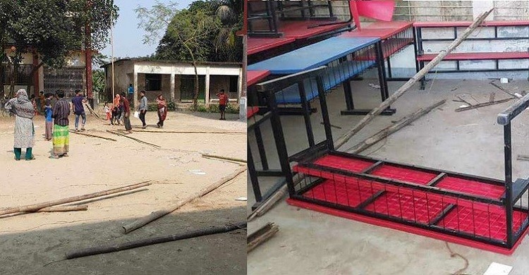 আড়াইহাজা‌রে একটি কেন্দ্রে সংঘর্ষ, ভোটগ্রহণ স্থগিত