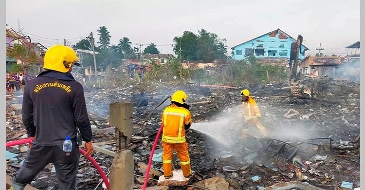 থাইল্যান্ডে কারখানায় বিস্ফোরণ, নিহত ২৩