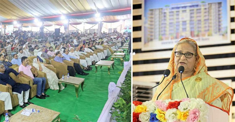 ঢাকায় কোনো কাঁচা বস্তি থাকবে না, দিনমজুররাও ফ্ল্যাটে থাকবে: প্রধানমন্ত্রী