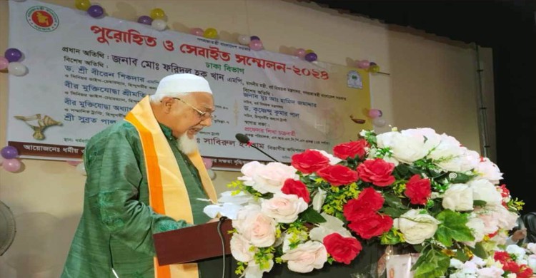 দেশের উন্নয়নে সেবাইত-পুরোহিতদের ভূমিকা অত্যন্ত গুরুত্বপূর্ণ: ধর্মমন্ত্রী