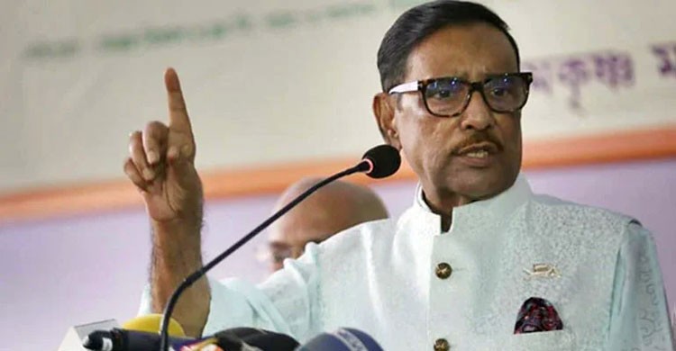 শিক্ষার্থীদের কাঁধে বন্দুক রেখে সরকারকে নিশানা করেছে বিএনপি:ওবায়দুল কাদের