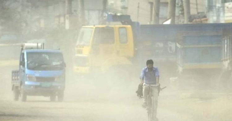 দূষিত শহরের তালিকায় শীর্ষে ঢাকা