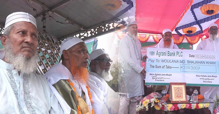 টাঙ্গাইলে মসজিদের ঈমামের রাজকীয় বিদায়, ঘোড়ার গাড়িতে পৌঁছে দেয়া হলো বাড়ি