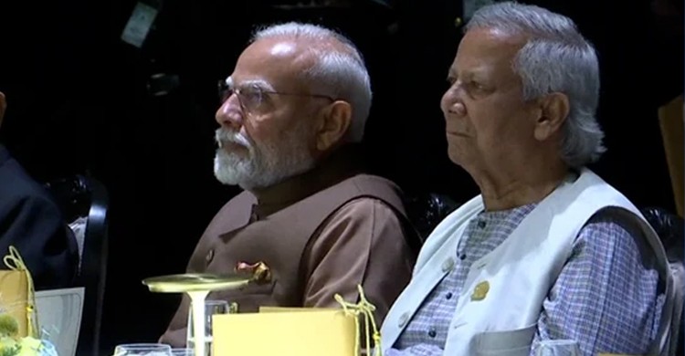 বিমসটেকের নৈশভোজে পাশাপাশি ড. ইউনূস-নরেন্দ্র মোদি