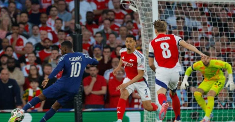 আর্সেনালকে হারিয়ে ফাইনালের পথে এক ধাপ এগিয়ে পিএসজি