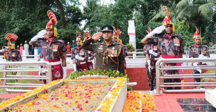 বিজিবির উদ্যোগে বীরশ্রেষ্ঠ নূর মোহাম্মদ শেখ এর ৫৪তম শাহাদত বার্ষিকী পালন