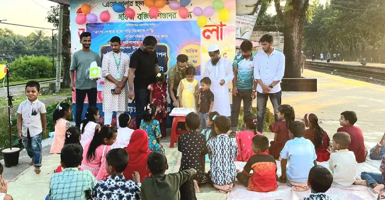 কুলাউড়ায় ‘আলোর পাঠশালা’র ৭ম বর্ষে পদার্পণ  উদযাপন