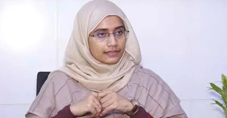 ‘শাপলা কলি’ যুক্ত করে এনসিপিকে বাচ্চা হিসেবে দেখানোর চেষ্টা: সামান্তা শারমিন