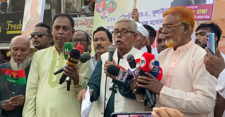 কুলাউড়ায় চূড়ান্ত ধানের শীষের আশায় আবেদ রাজা