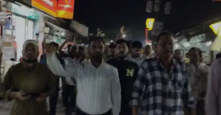 কটিয়াদীতে বিএনপির সন্ত্রাসবিরোধী বিক্ষোভ