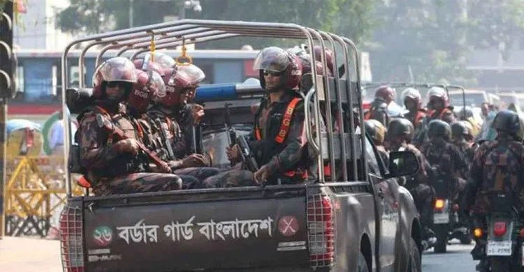 ঢাকা ও আশপাশের এলাকায় ১২ প্লাটুন বিজিবি মোতায়েন