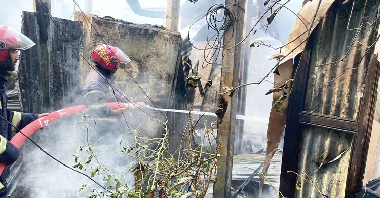 গজারিয়াতে সিলিন্ডার বিস্ফোরণে দুই বাড়ি ভস্মীভূত, ক্ষতি প্রায় ১৫ লাখ টাকা