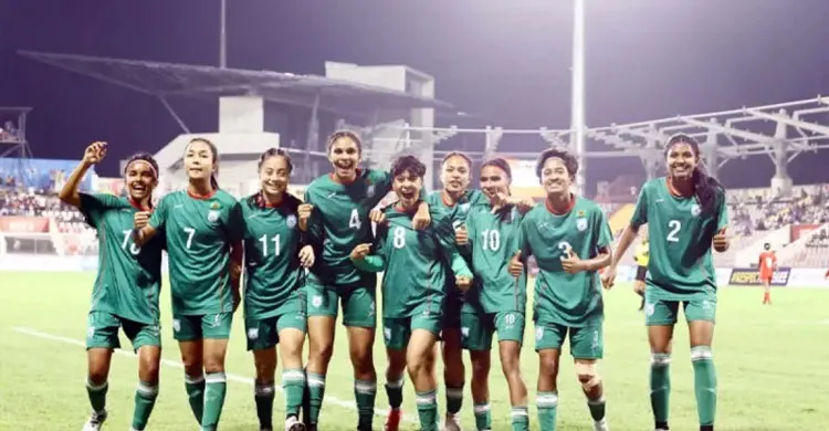 ফিফা র‍্যাঙ্কিংয়ে ৮ ধাপ পেছাল বাংলাদেশের মেয়েরা