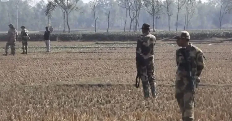সীমান্তে অবৈধ অনুপ্রবেশে বিজিবির হাতে বিএসএফ সদস্য আটক
