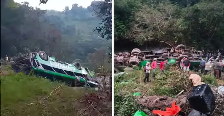 মেক্সিকোতে ভয়াবহ বাস দুর্ঘটনা, নিহত ১০