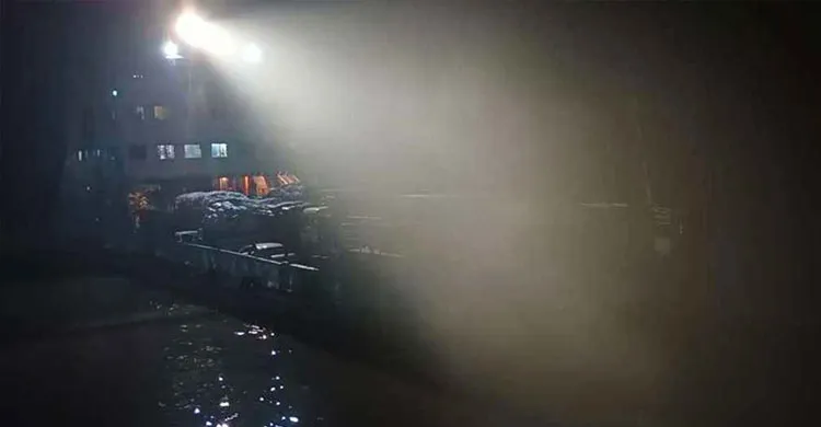 ঘন কুয়াশায় দৌলতদিয়া–পাটুরিয়া নৌরুটে ফেরি চলাচল বন্ধ