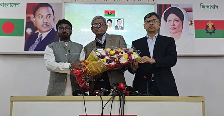 গণঅধিকার পরিষদ ছেড়ে বিএনপিতে যোগ দিলেন রাশেদ খান