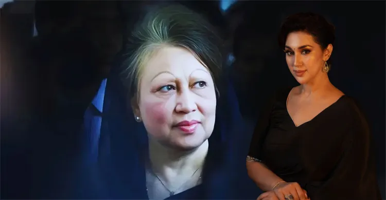 খালেদা জিয়ার প্রয়াণে আবেগঘন শ্রদ্ধা জানালেন চিত্রনায়িকা অপু বিশ্বাস