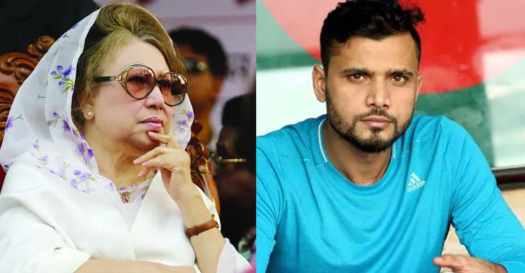 খালেদা জিয়ার মৃত্যুতে শোক জানালেন মাশরাফি