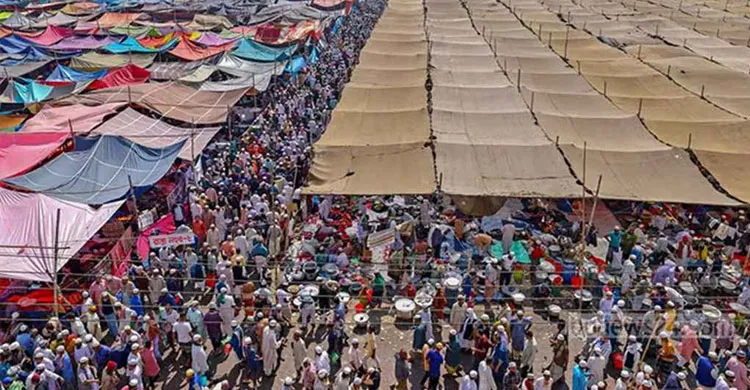 নির্বাচনের আগে হচ্ছে না টঙ্গীর ইজতেমা, খুলে ফেলা হচ্ছে প্যান্ডেল