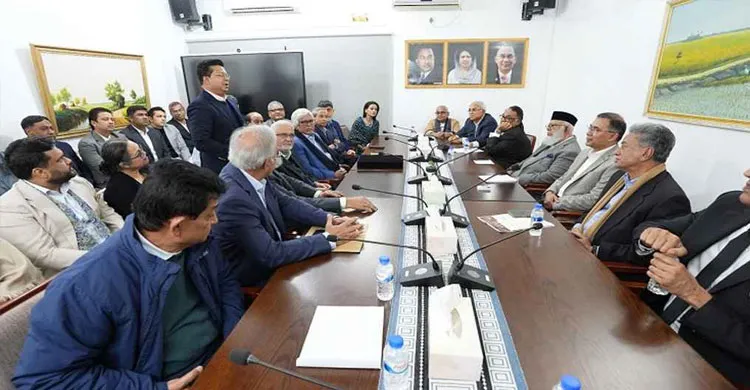 তারেক রহমানের সঙ্গে দেশের শীর্ষ ব্যবসায়ী নেতাদের বৈঠক