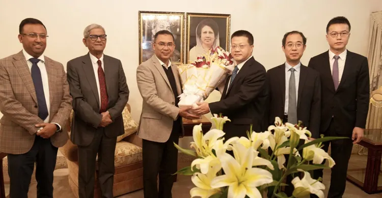 তারেক রহমানের সঙ্গে চীনের রাষ্ট্রদূতের সাক্ষাৎ