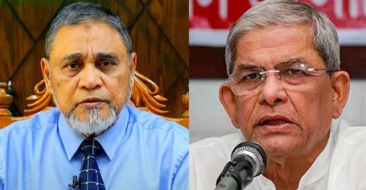 বিকেলে সিইসির সঙ্গে মির্জা ফখরুলের বৈঠক