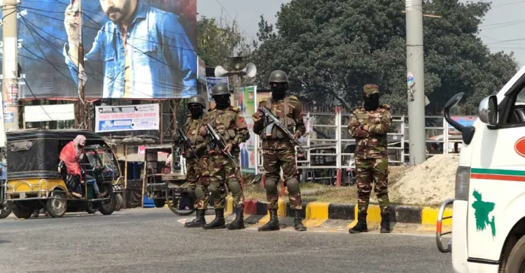 ভোটের মাঠে কঠোর সেনা নজরদারি, গোপালগঞ্জে সর্বোচ্চ নিরাপত্তা