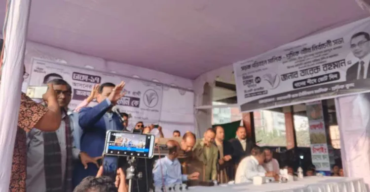 মানুষের ভাগ্য পরিবর্তনে ধানের শীষে ভোট দেওয়ার আহ্বান সালামের