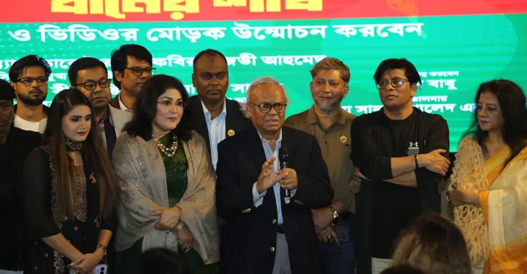 নির্বাচনী গান মানুষের হৃদয়ে পৌঁছাবে, গণআন্দোলনের শক্তি হবে সাংস্কৃতিক কর্মীরাই: রিজভী