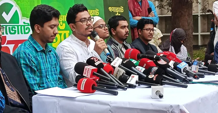 গণভোট ইস্যুতে বিএনপিকে ইঙ্গিত করে যা বললেন সাদিক কায়েম