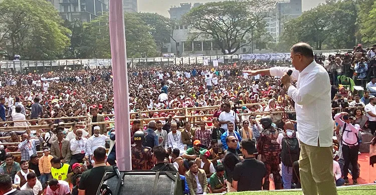 বাংলাদেশ পুনর্গঠনে জনগণের রায় চান তারেক রহমান