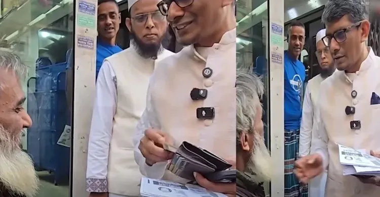 শাহরিয়ারের পান বিক্রেতা নগদ বিতরণের ভিডিও ভাইরাল, ফেসবুকে মানবিক আবেদন