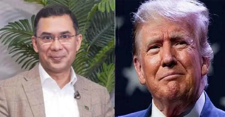তারেক রহমানকে অভিনন্দন জানিয়ে ট্রাম্পের চিঠি