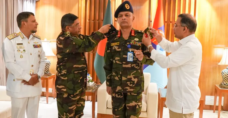 সশস্ত্র বাহিনী বিভাগের নতুন প্রিন্সিপাল স্টাফ অফিসারের দায়িত্বভার গ্রহণ