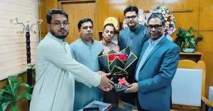 স্বাস্থ্য মন্ত্রী ও প্রতিমন্ত্রীর সঙ্গে বাংলাদেশ ডেন্টাল পরিষদের নেতৃবৃন্দের সৌজন্য সাক্ষাৎ