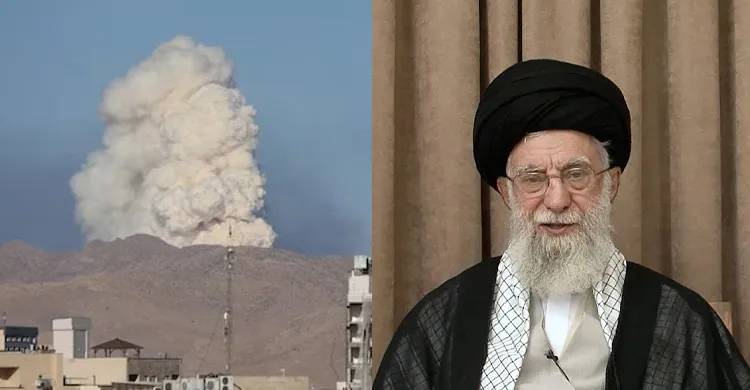 খামেনির বাসভবনসহ ও ইরানের ৩০ স্থানে হামলা