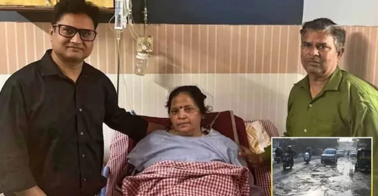 মৃত ঘোষণা করা নারী অ্যাম্বুলেন্সের ঝাঁকুনিতে ‘জীবিত’