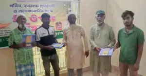 লন্ডনে থেকেও মানবিক দায়বদ্ধতা: জাহাঙ্গীর ফিরোজের ঈদ সহায়তা