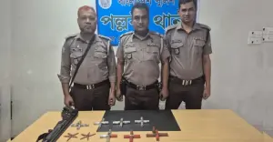 পল্লবীতে নির্মাণাধীন ভবন থেকে পুলিশের লুণ্ঠিত অস্ত্র ও গুলি উদ্ধার