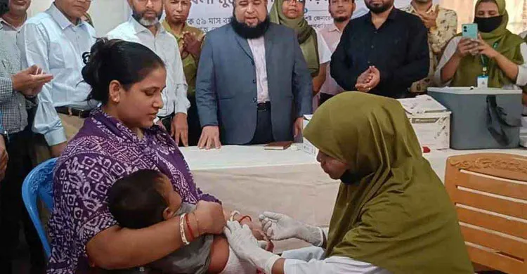 সোমবার শুরু হাম-রুবেলার জরুরি কর্মসূচি, টিকা পাবে ১ কোটি ৮০ লাখ শিশু