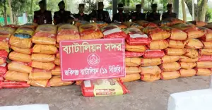 জৈন্তাপুর সীমান্তে প্রায় ৭০ লক্ষ টাকার ভারতীয় জিরা ও মহিষ জব্দ